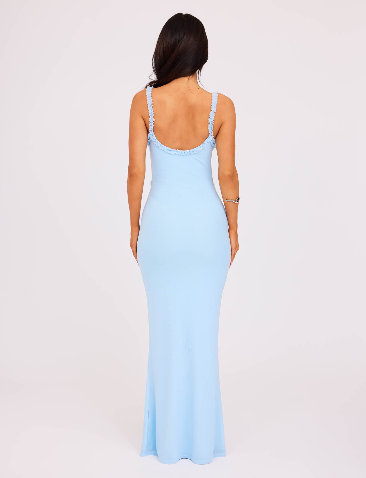 RAYLA DRESS - BLUE : PASTEL BLUE