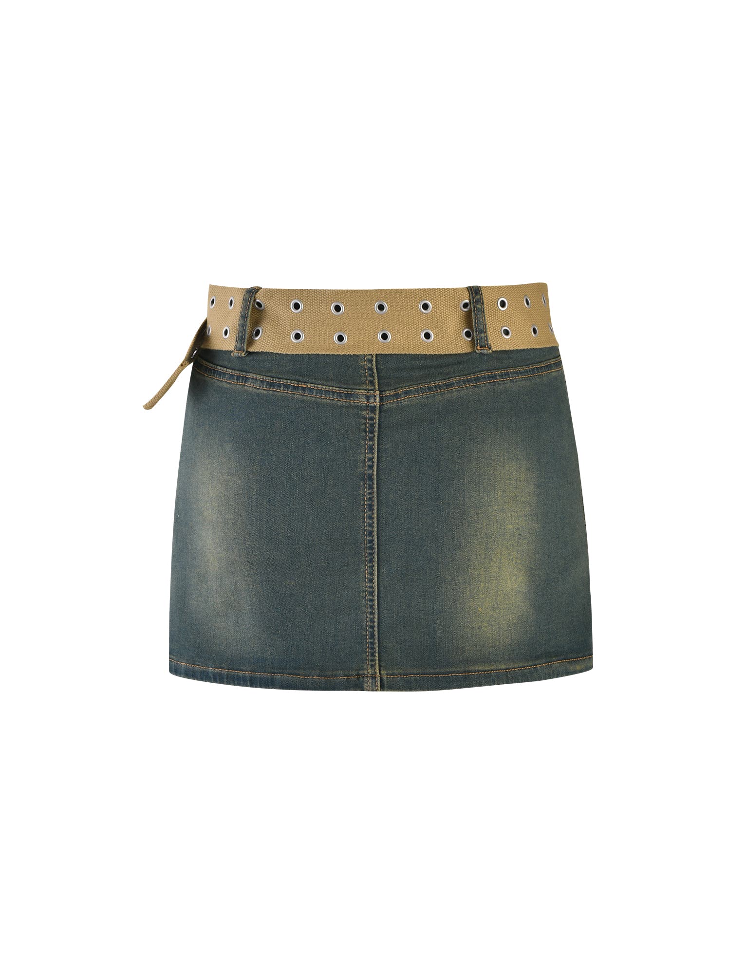 ISABEL SKORT - BLUE : DENIM BLUE