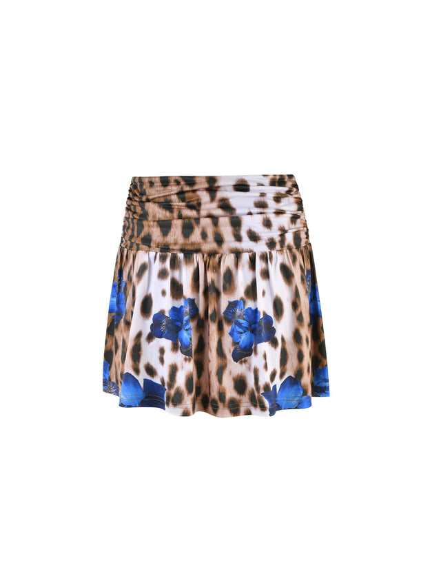 BRIXLEY SKORT - MULTI : LEOPARD