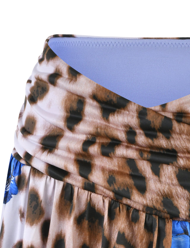 BRIXLEY SKORT - MULTI : LEOPARD