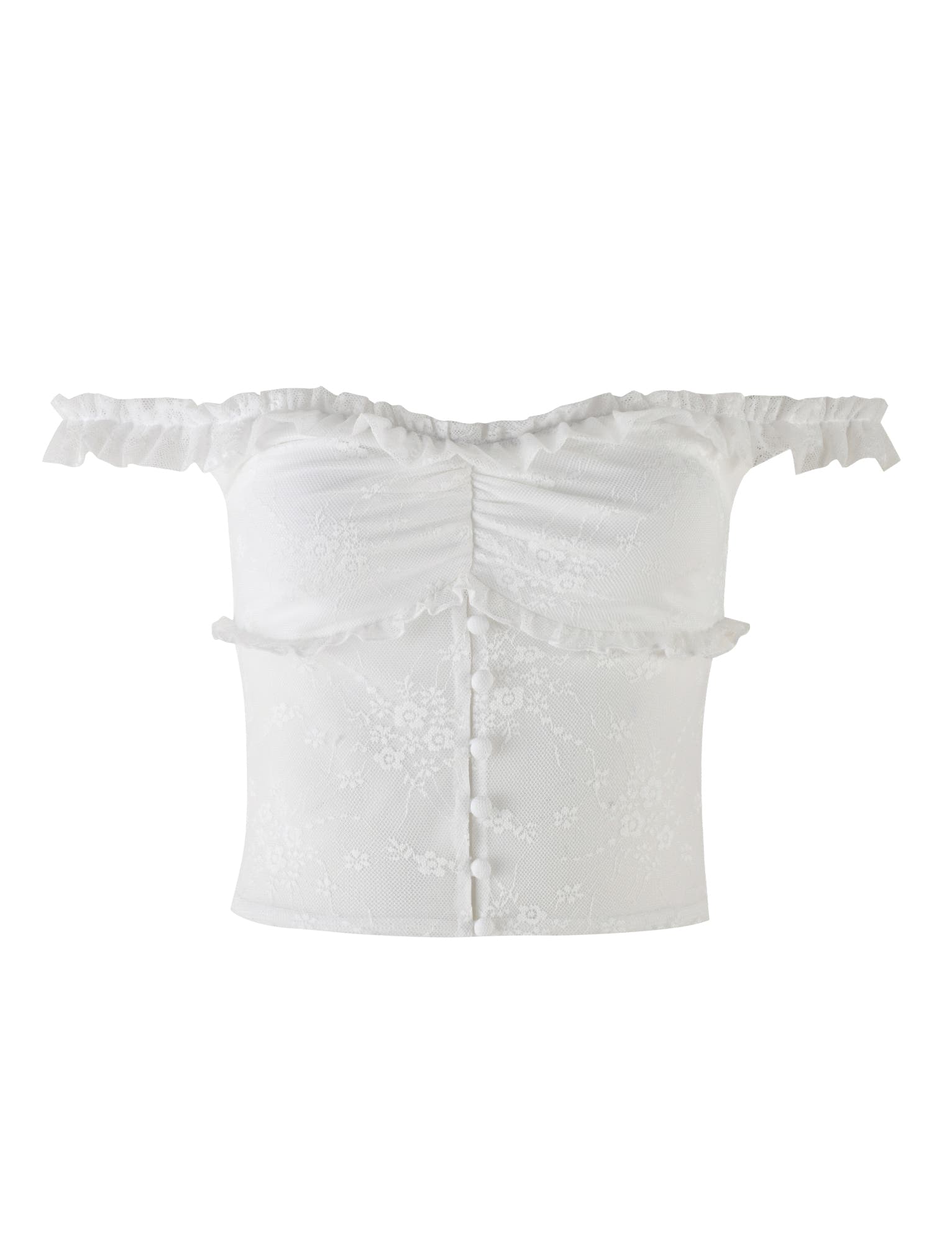 BENTON TOP - WHITE