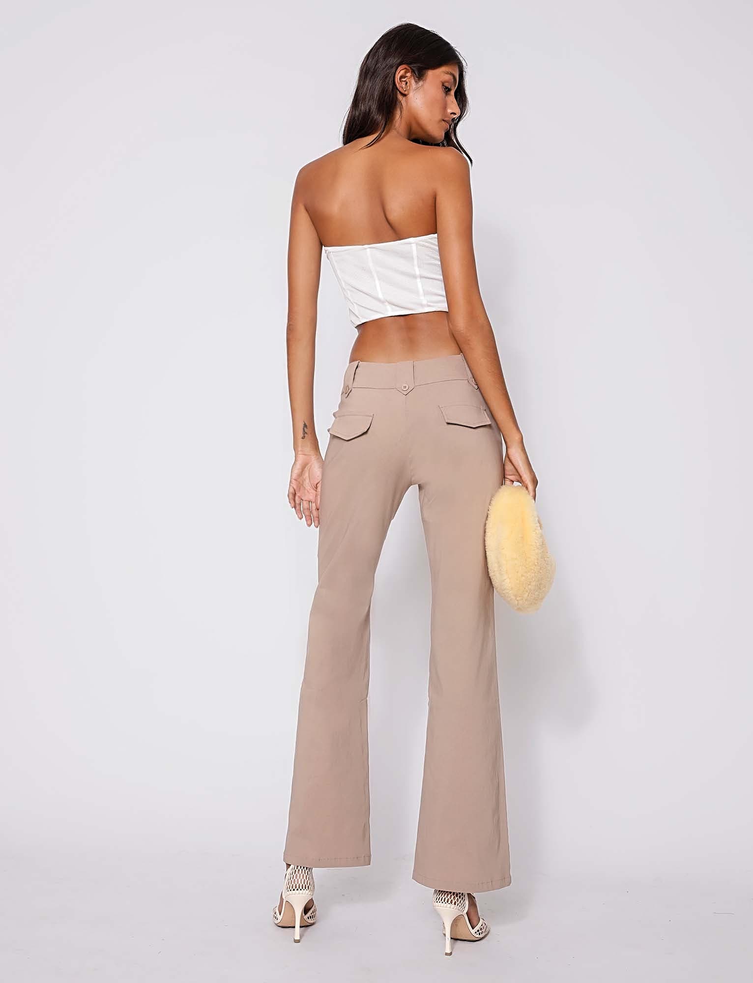 KITTIE PANT - TAUPE