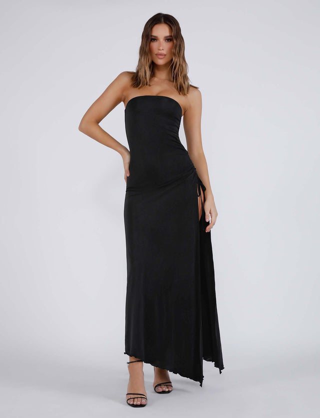 XENIA MAXI DRESS - BLACK