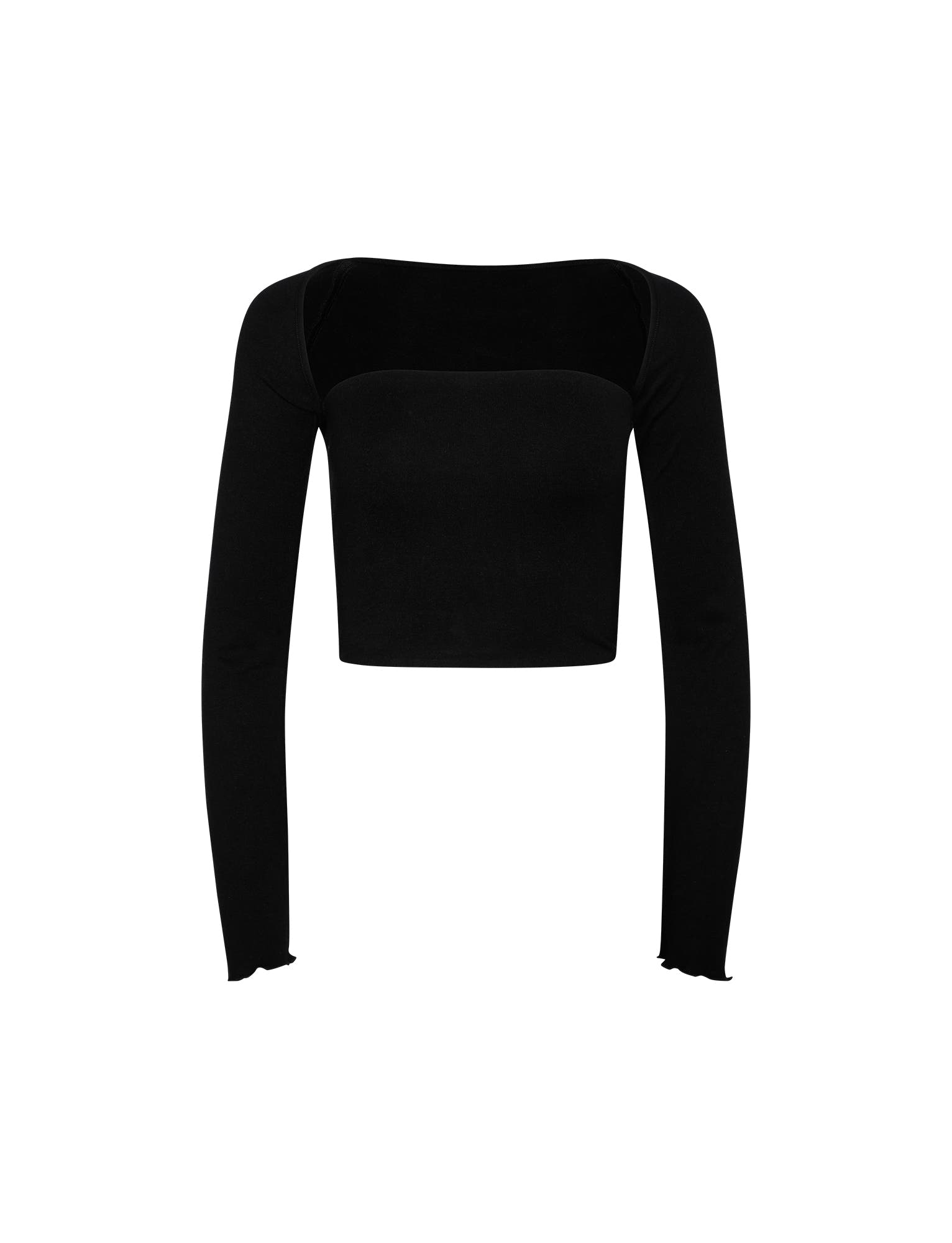 SOPH TWO PIECE TOP - BLACK