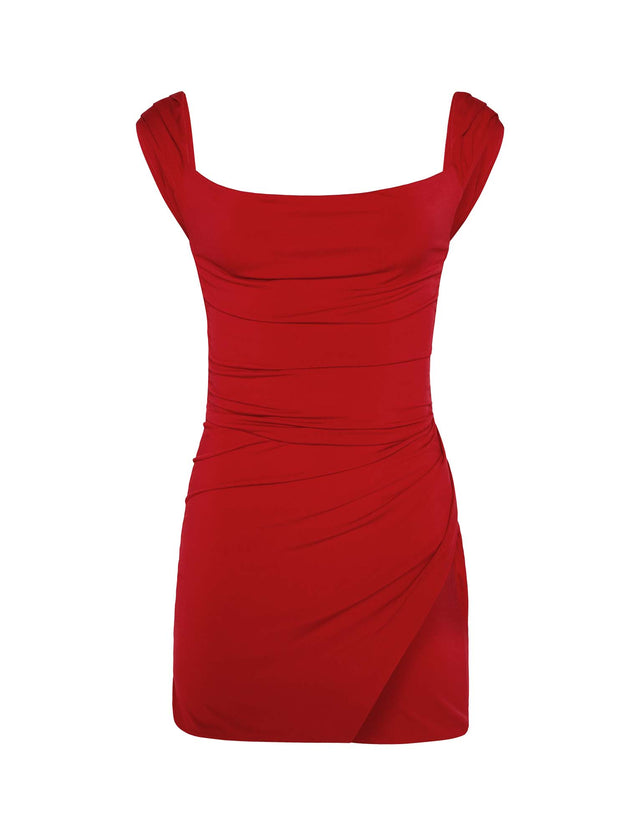 JOSLIN DRESS - RED