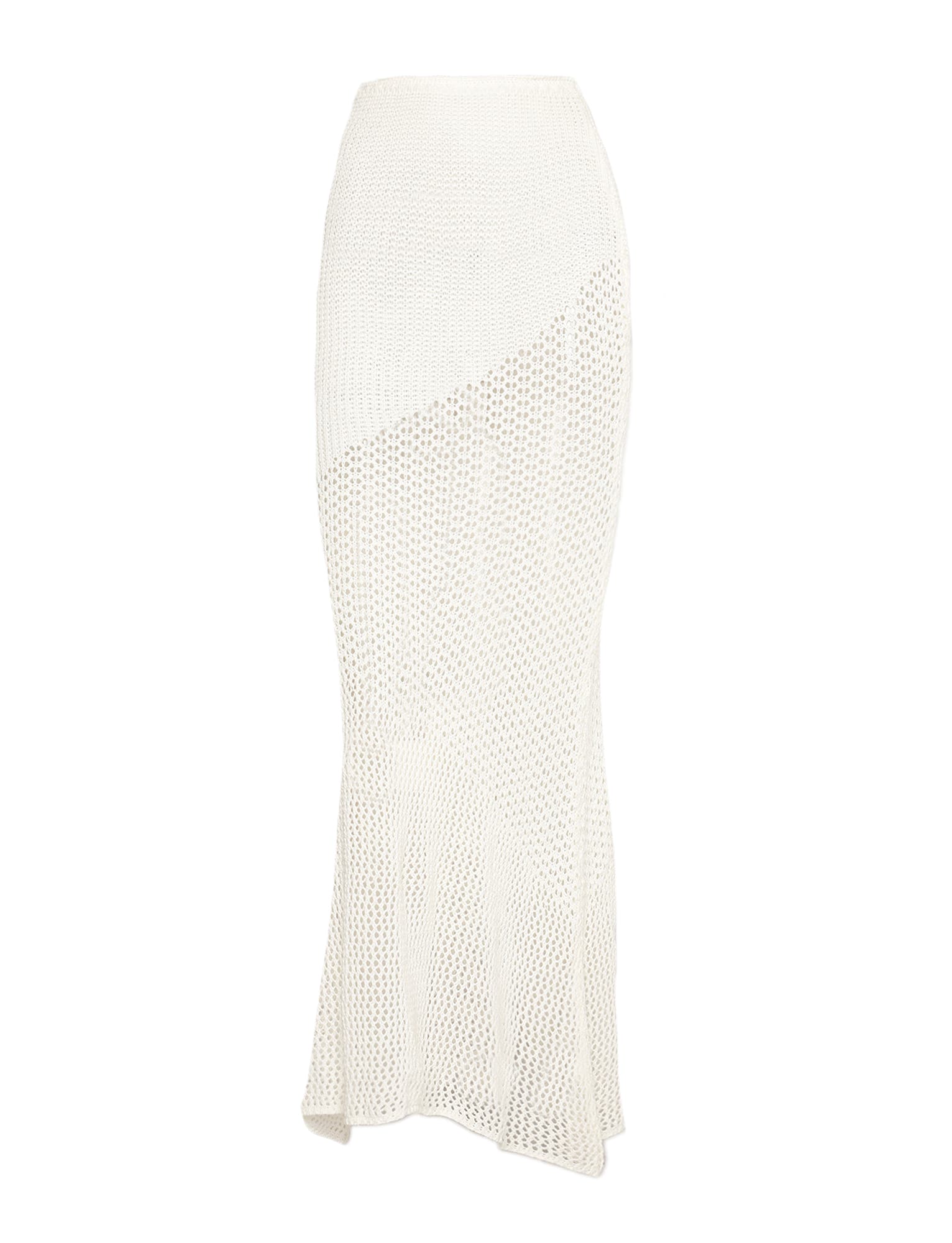 MACAULEY SKIRT - CREAM CROCHET