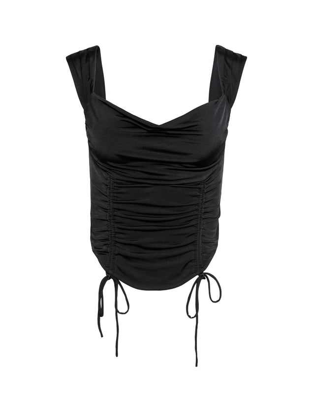 CASSIDY TOP - BLACK