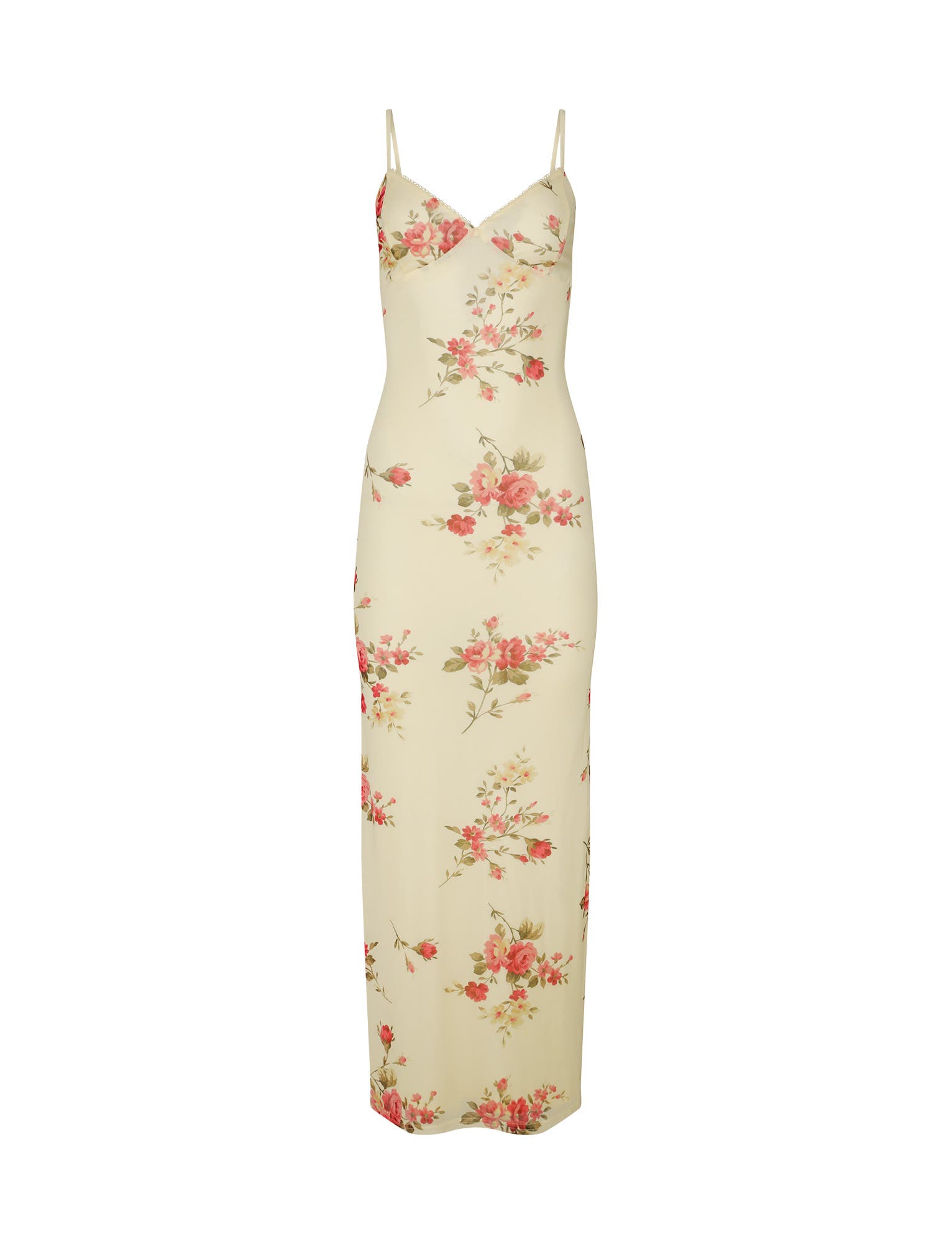 JULIANNA DRESS - YELLOW : MACRO FLORAL : POP FLORAL