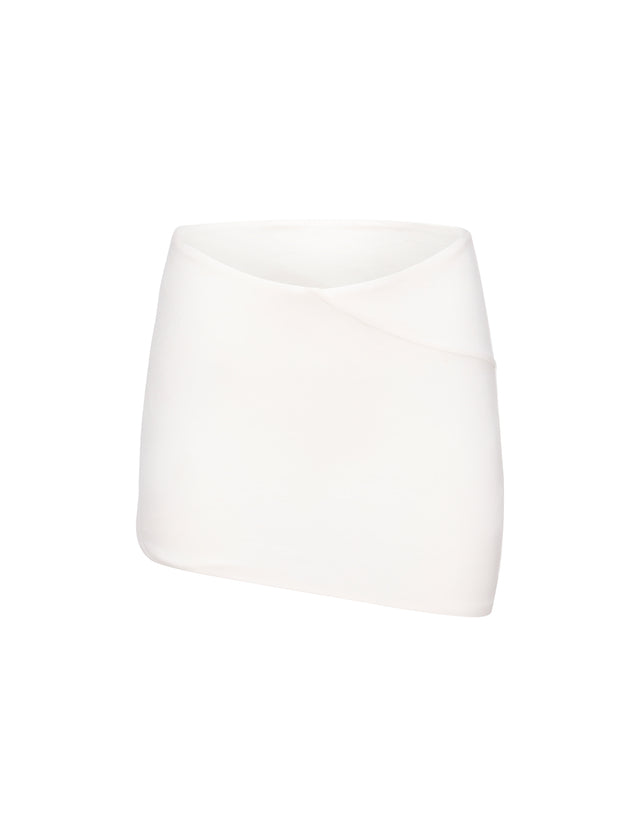 COBI JERSEY SKIRT - NEUTRAL : CREAM