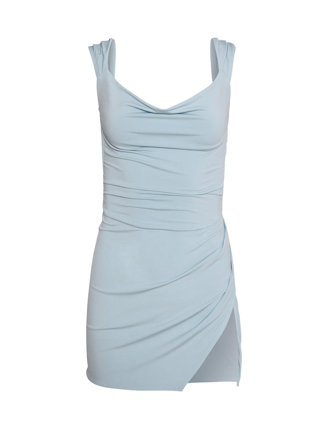 JOSLIN DRESS - BLUE : BABY BLUE