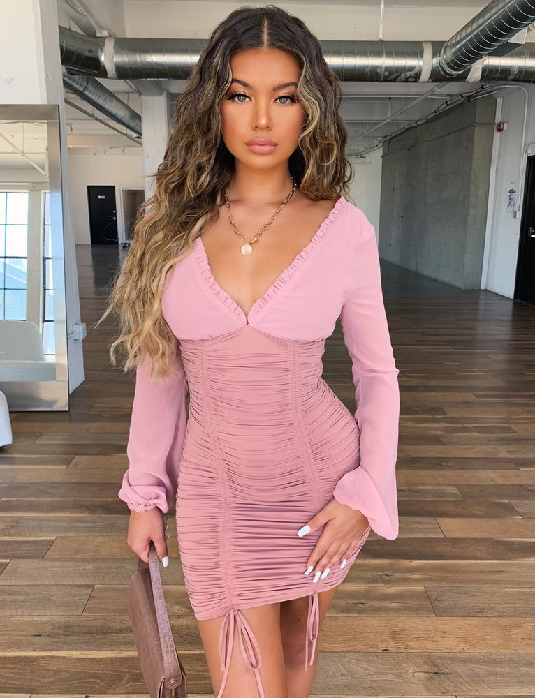 tiger mist pink dress