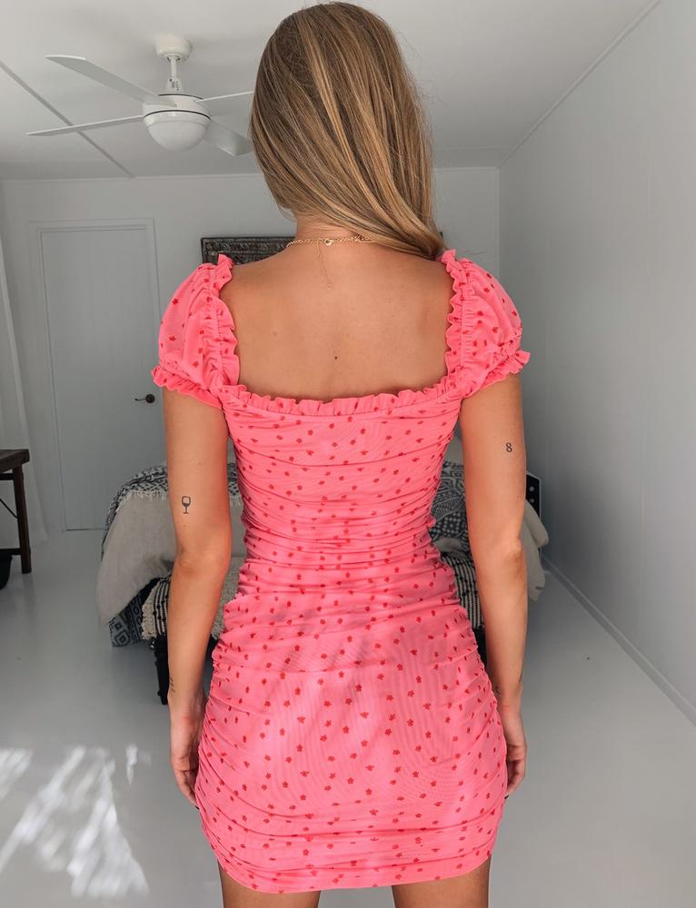 tiger mist pink dress