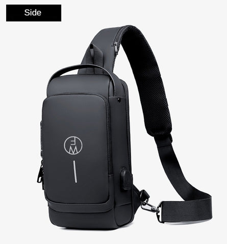 Shisui - Leather Crossbody Sling bag - OMF Bags