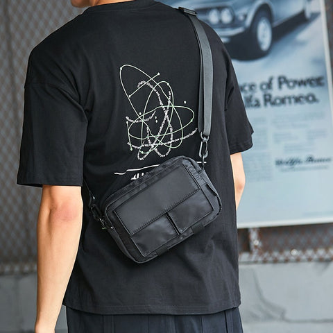 Kusanagi Black Sling Bag - OMF Bags