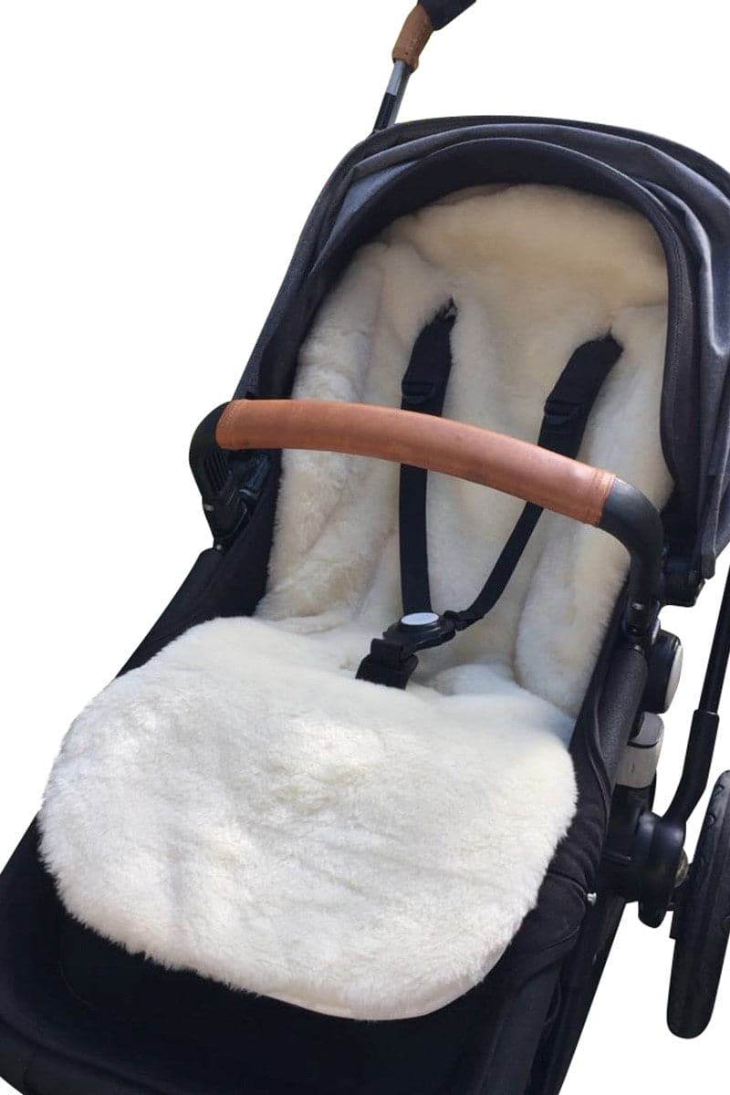 sheepskin pushchair liner