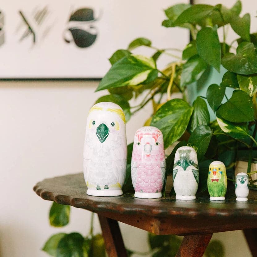 bird nesting dolls