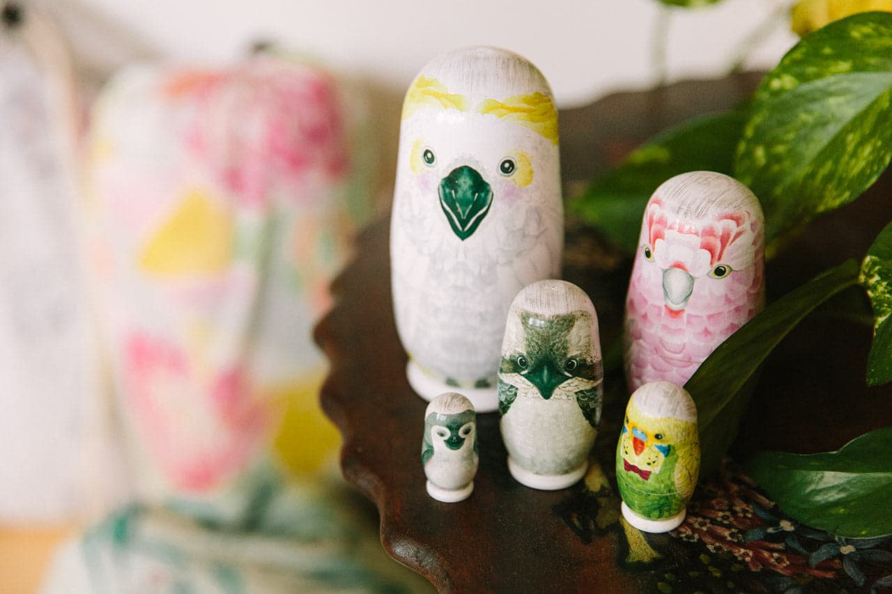 bird nesting dolls