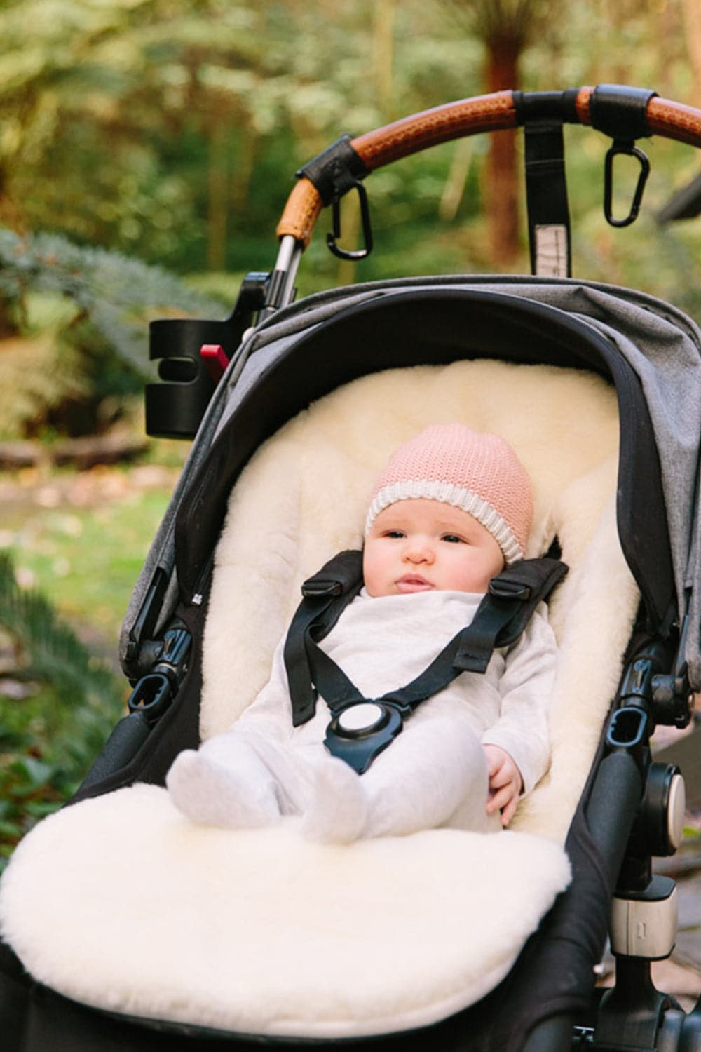 sheepskin pram liner silver cross