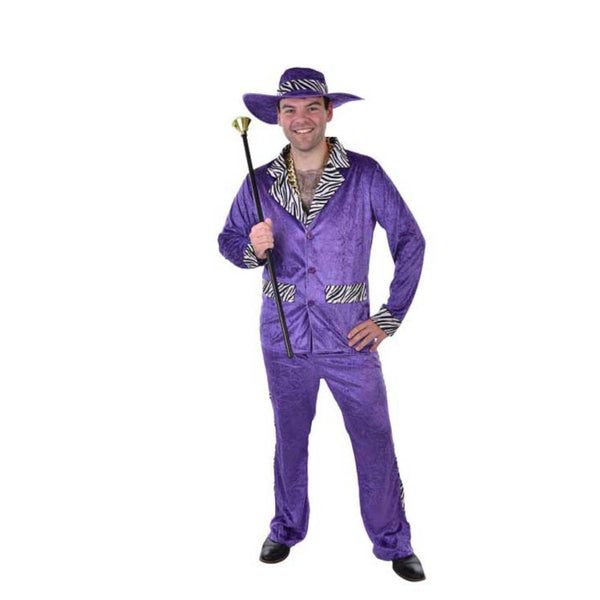 80s Purple Pimp Suit - Dr Toms – Cracker Jack Costumes Brisbane