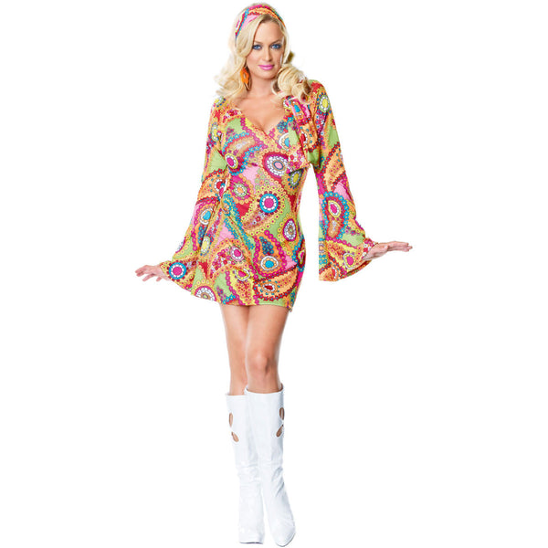 Hippie Chick - Hire - Costume Shop - CrackerJack Costumes