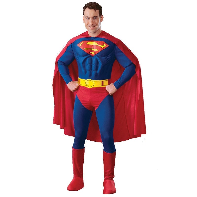 Superman Muscle Chest Costume-Adult - Costume Shop - CrackerJack Costumes