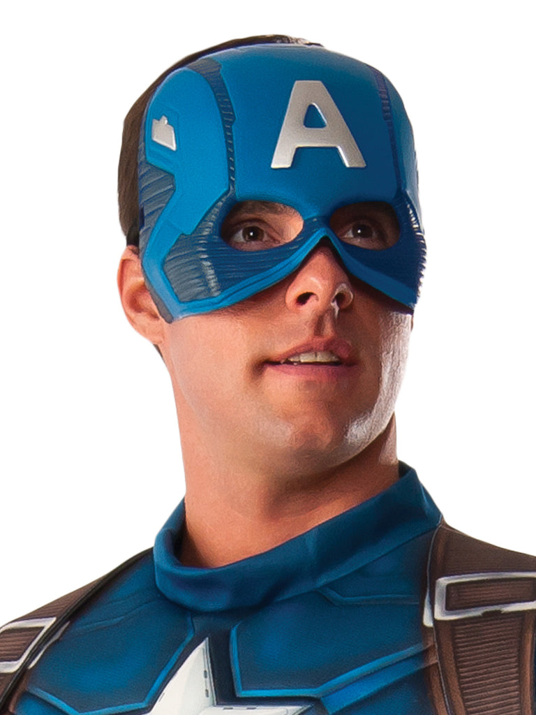 Captain America Deluxe Muscle Chest Costume Adult Cracker Jack