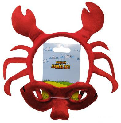 Crab Headband Mask Set – Cracker Jack Costumes Brisbane