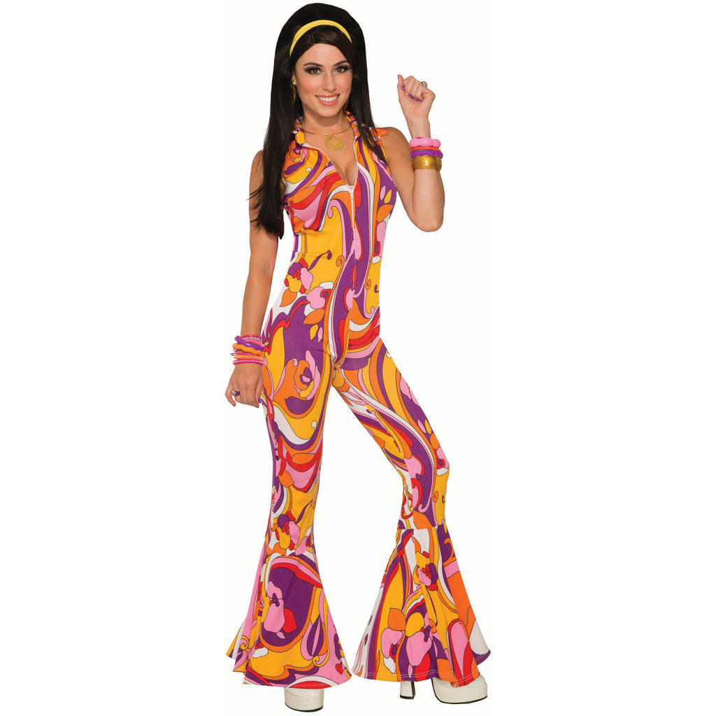 Funky Disco Jumpsuit - Ladies – Cracker Jack Costumes Brisbane