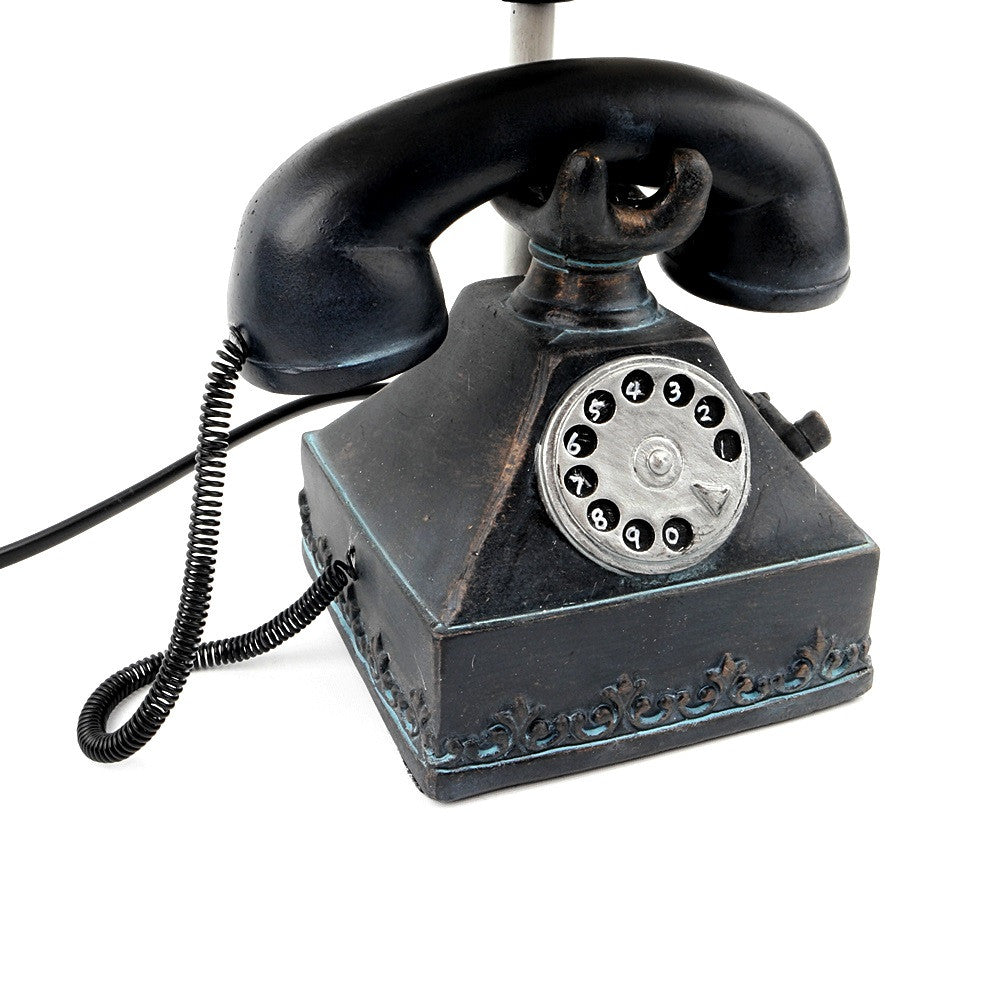 retro phone lamp