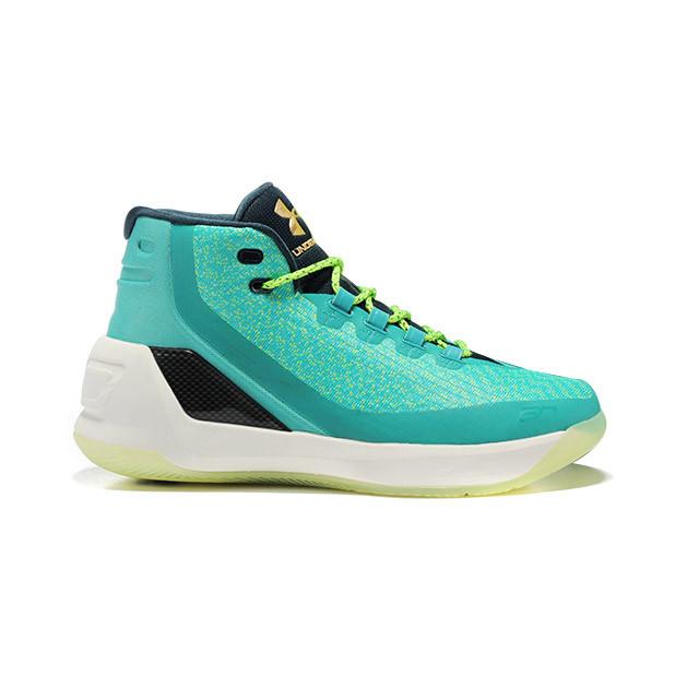 curry 3 green men