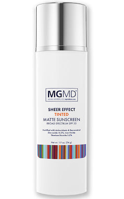 MGMD Sheer Effects Tinted Matte Sunscreen