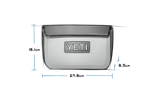 yeti sidekick navy blue