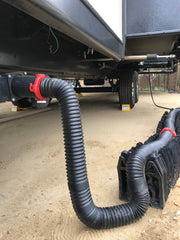 Hose Kink, how to keep odors from getting up into your RV