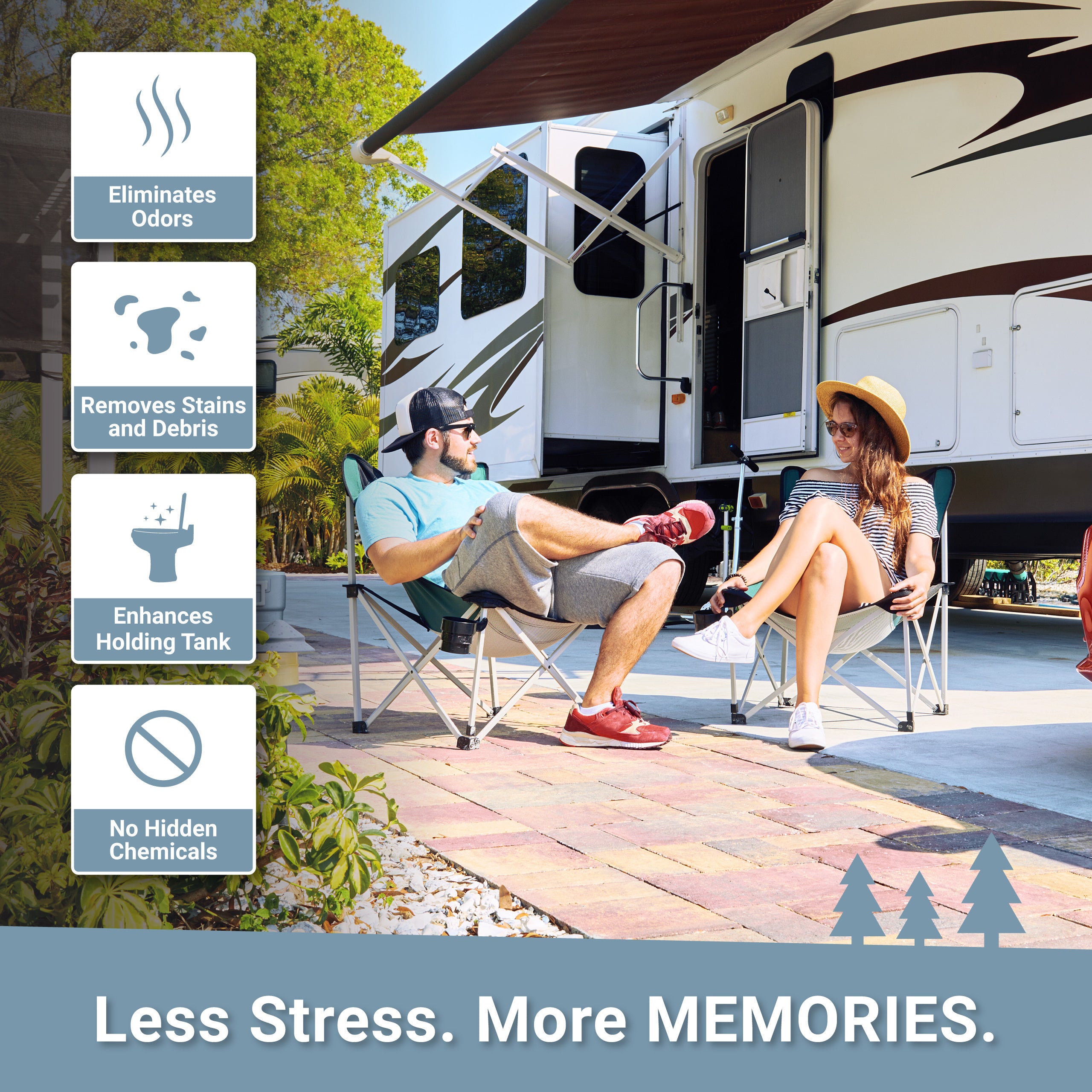 Stress less. Make Memories by using Scrub-It.