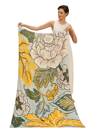 Wild Floral Print Scarf by Powder UK - Meadowlark