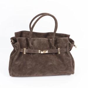 Chandra Satchel Bag by Verdipelle in Mink - Meadowlark