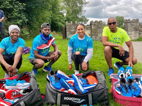 Nadia-Power-donates-40-pairs-shoes-to-Sanctuary-Runners