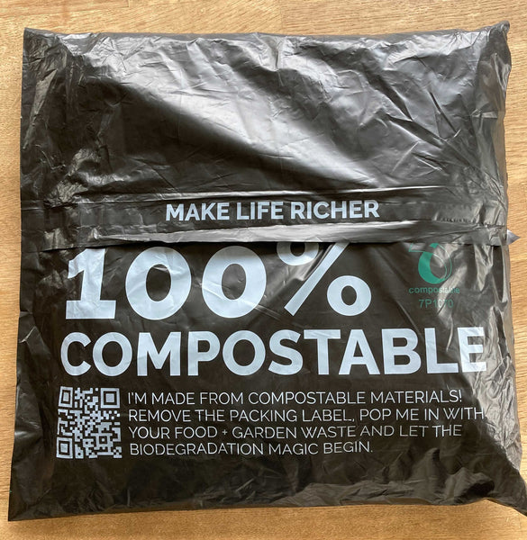 100% compostable packaging by Gym+Coffee