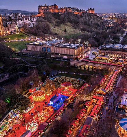 Edinburgh Christmas Market - Best UK Christmas Markets!