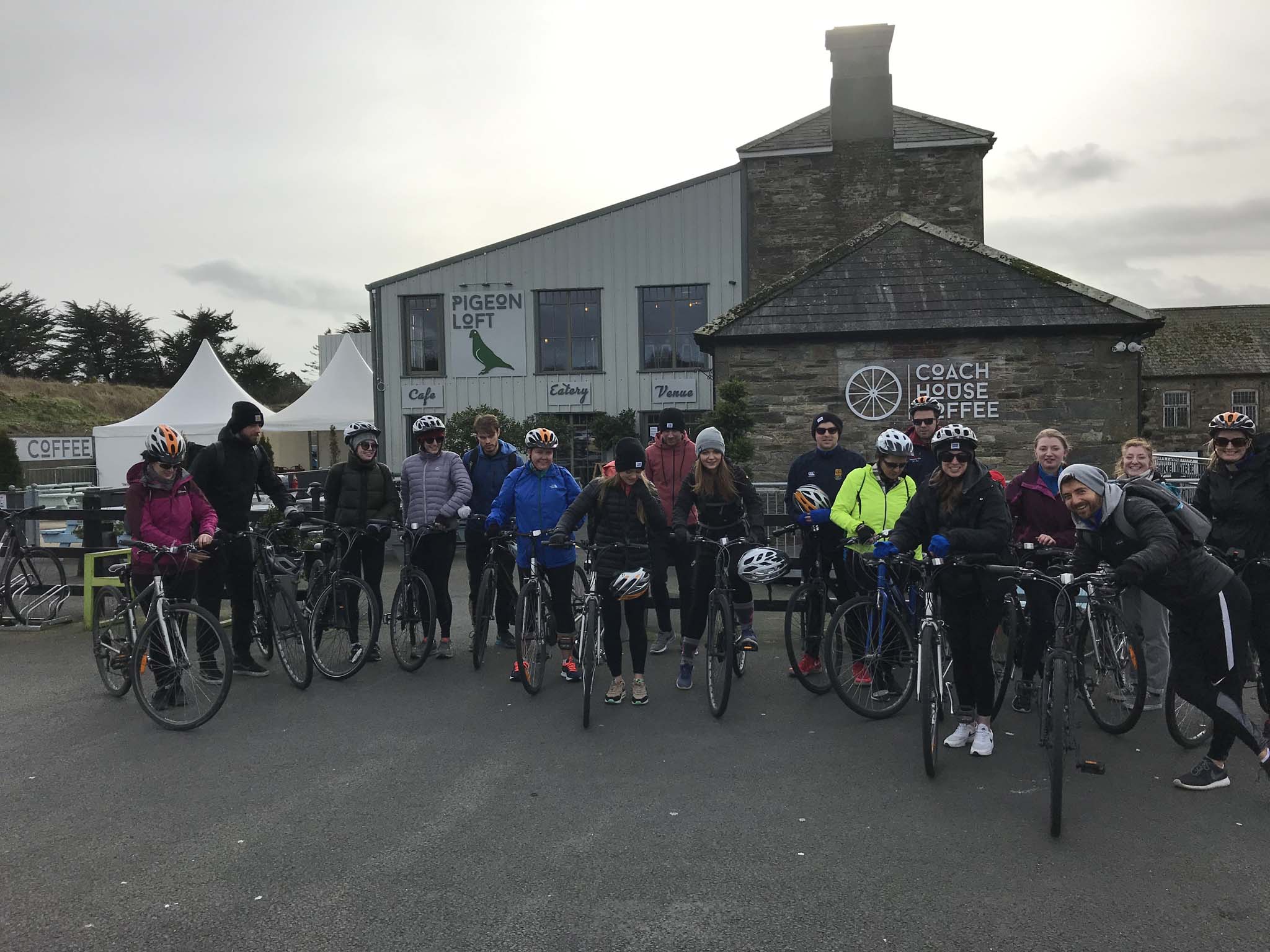 Gym+Coffee Crew Cycle the Greenway in Waterford