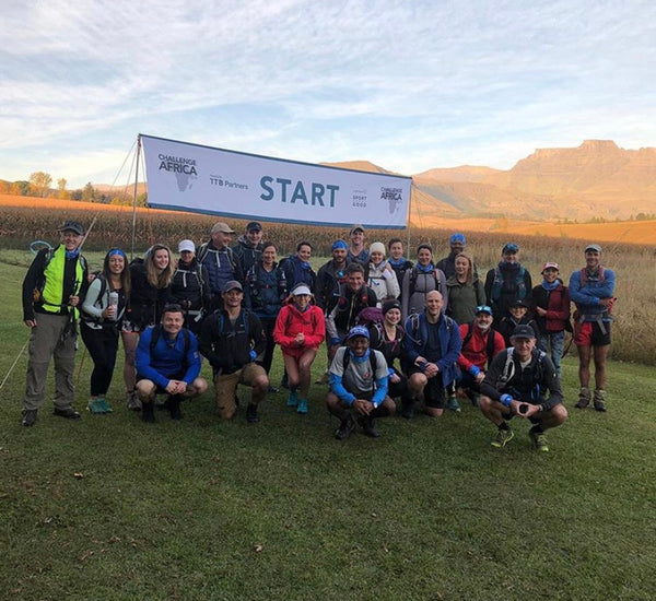 Group Picture of Laureus Sport for Good South Africa Trek