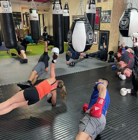 Varied workouts including sparring/boxercise classes at No Limits Strength & Conditioning
