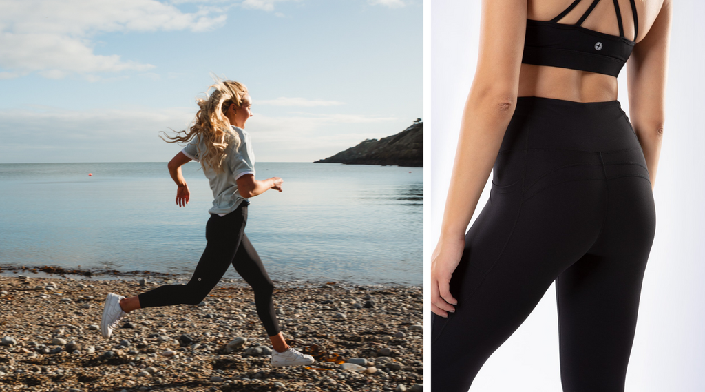 Womens leggings Gym Plus Coffee Swift running leggings