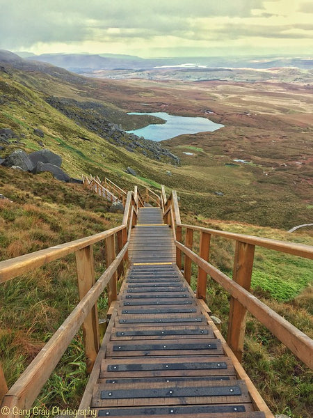 Stairway To Heaven Walk in Fermanagh, Ireland