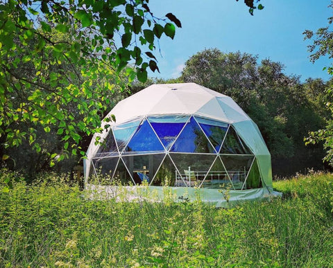 Choose your dome of choice at the Teapot Lane glamping destination in Tawley, Co. Leitrim