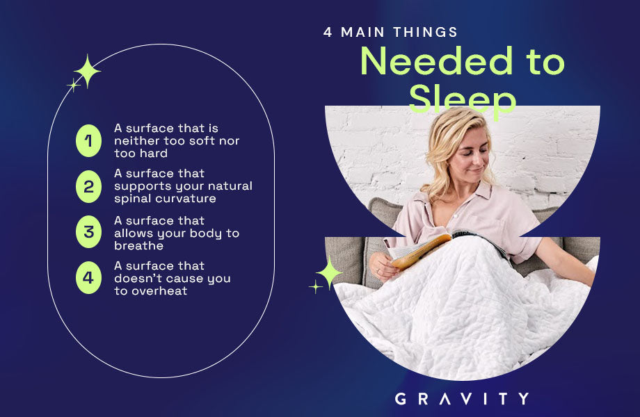 four main things your body needs to sleep