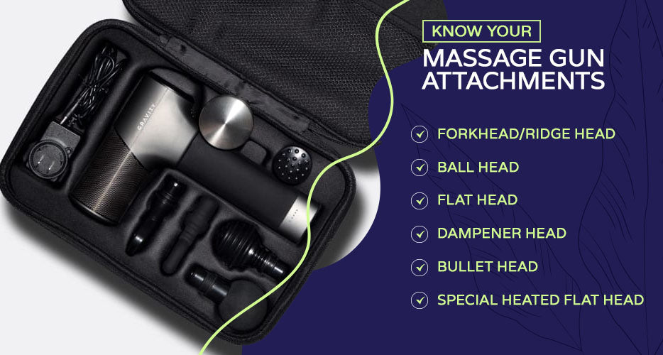 Know Your Massage Gun Attachments