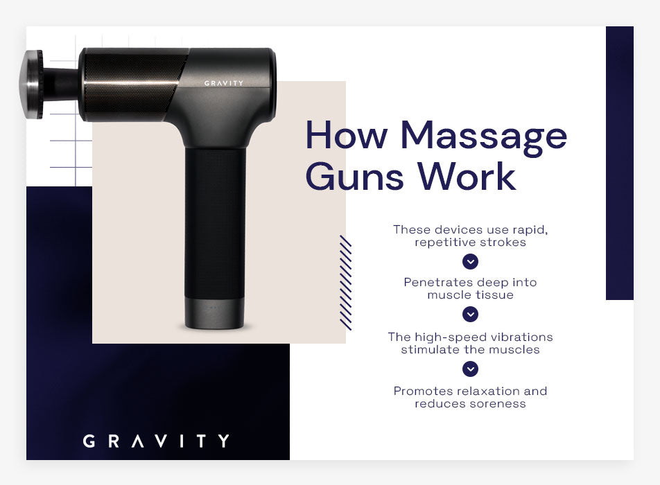 how massage guns work