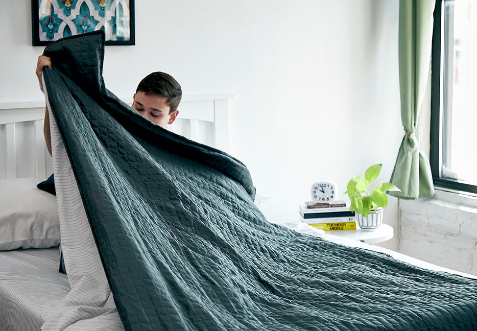 Weighted blanket makes me sleepy top