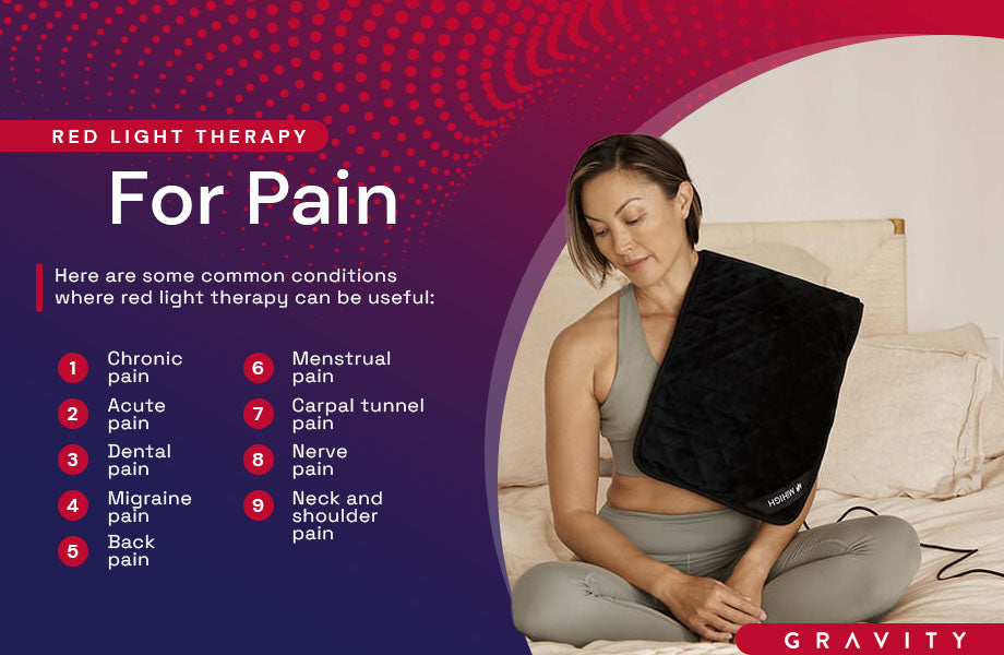 Red Light Therapy for Different Types of Pain